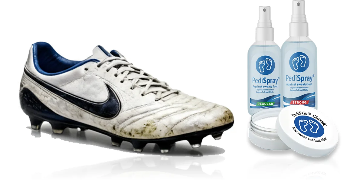 Wat te doen tegen stinkende voetbalschoenen?